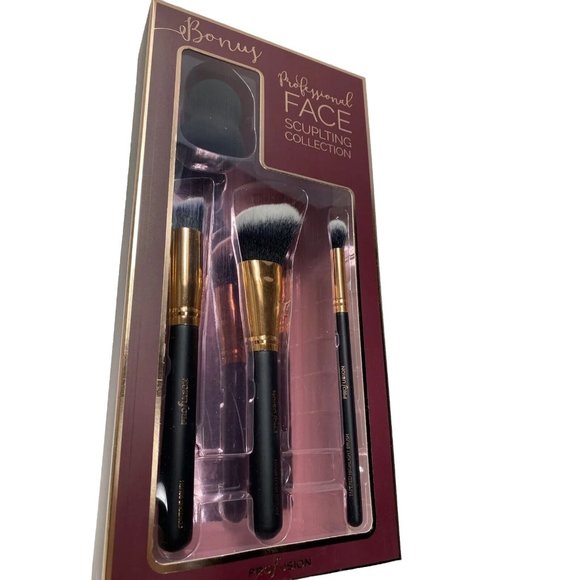 Professional face sculpting collection make up brush set Brand New - Picture 1 of 3